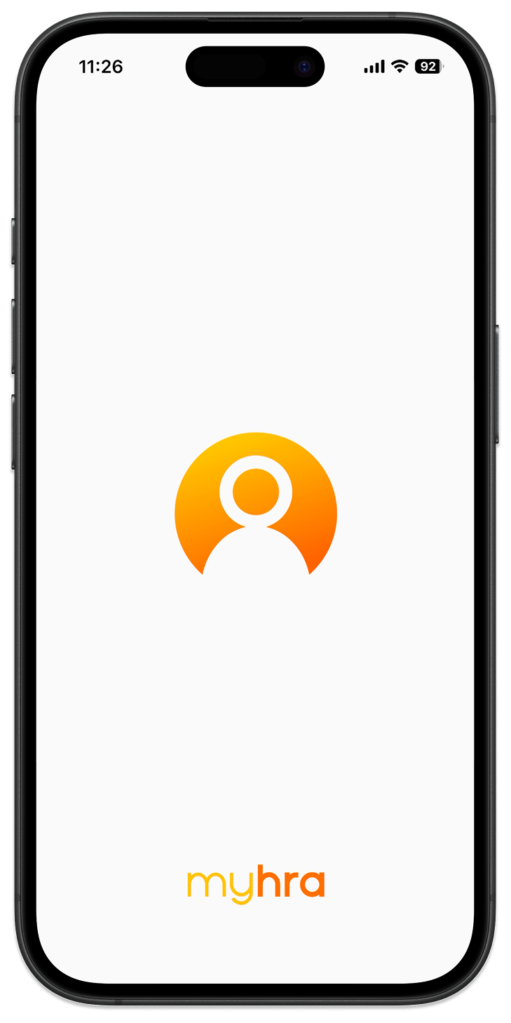 Application myhra sur iPhone